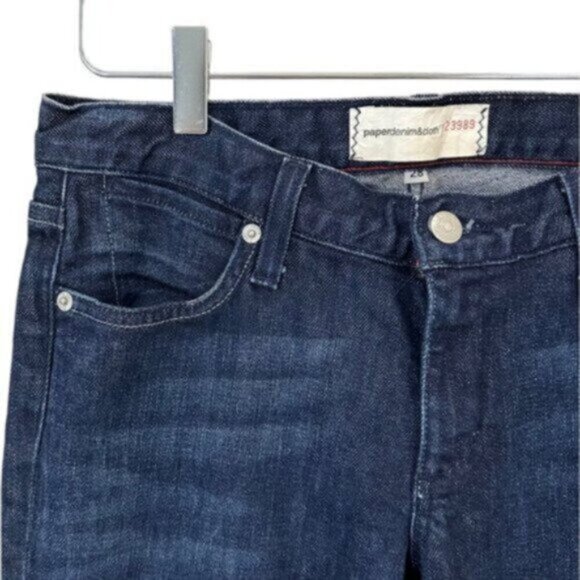 Paper Denim & Cloth | Women's Dark Wash High Rise Denim Jeans Size 28 - Picture 2 of 10